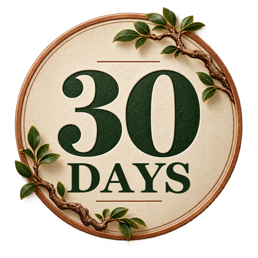 30-day guarantee seal